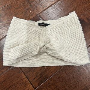 Cream Knit Tube top